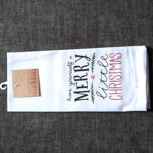 Have Yourself A Merry Little Christmas Cotton Printed Holiday Kitchen Dish Towel